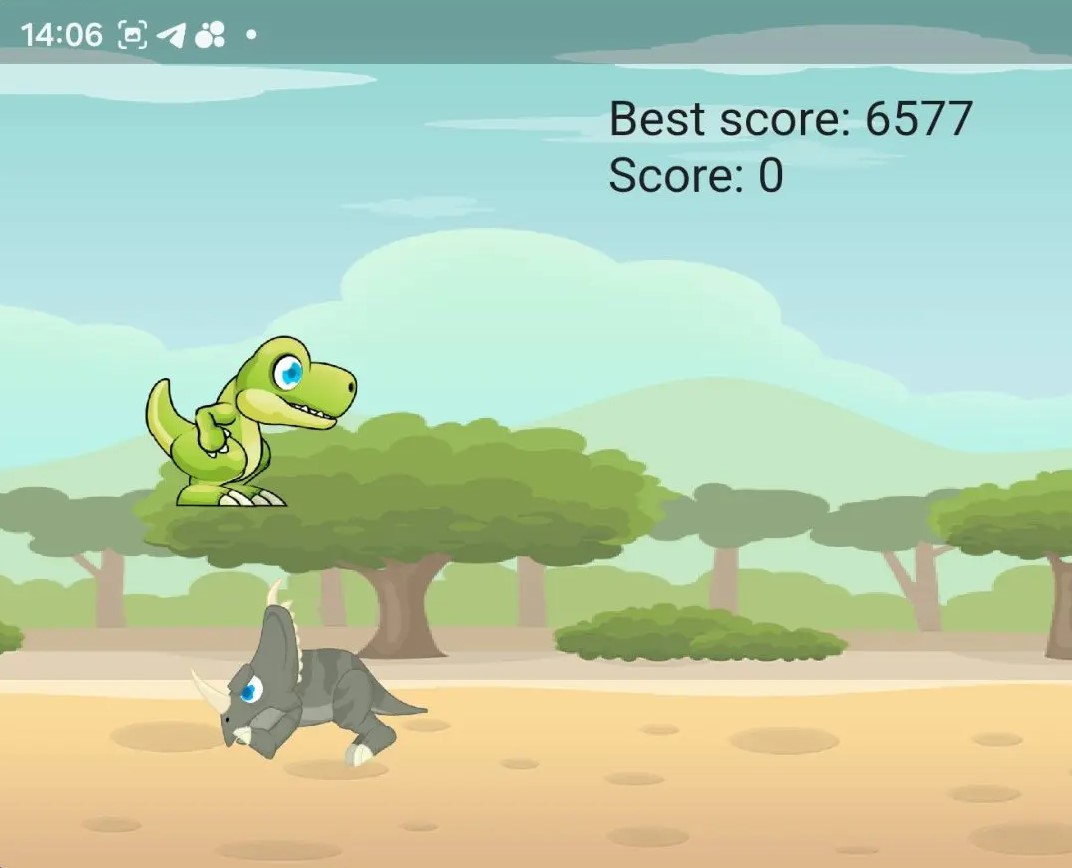 Игра Dino для Android